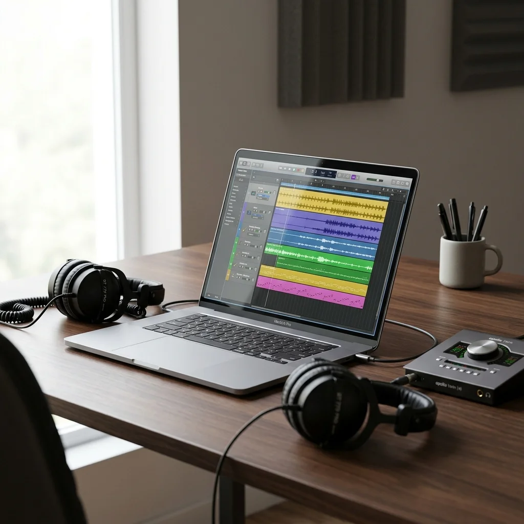 Beat producer tapping a drum pad controller for a new genre idea