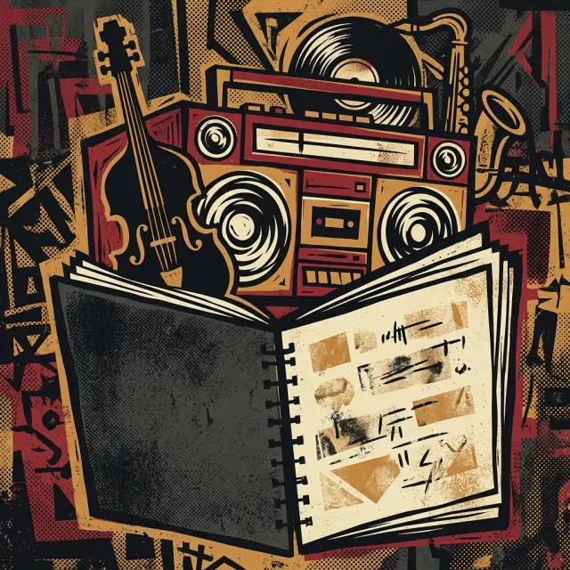 Boom Bap Notebook cover art