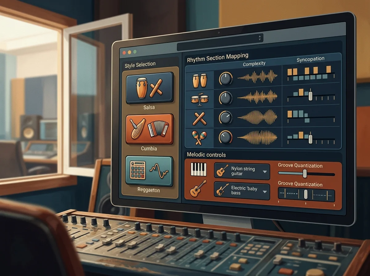 DJ producer preparing a remix or AI song cover version