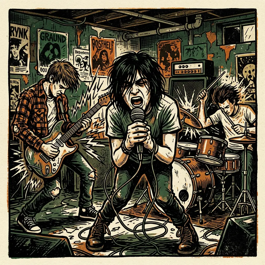 Grunge Basement cover art