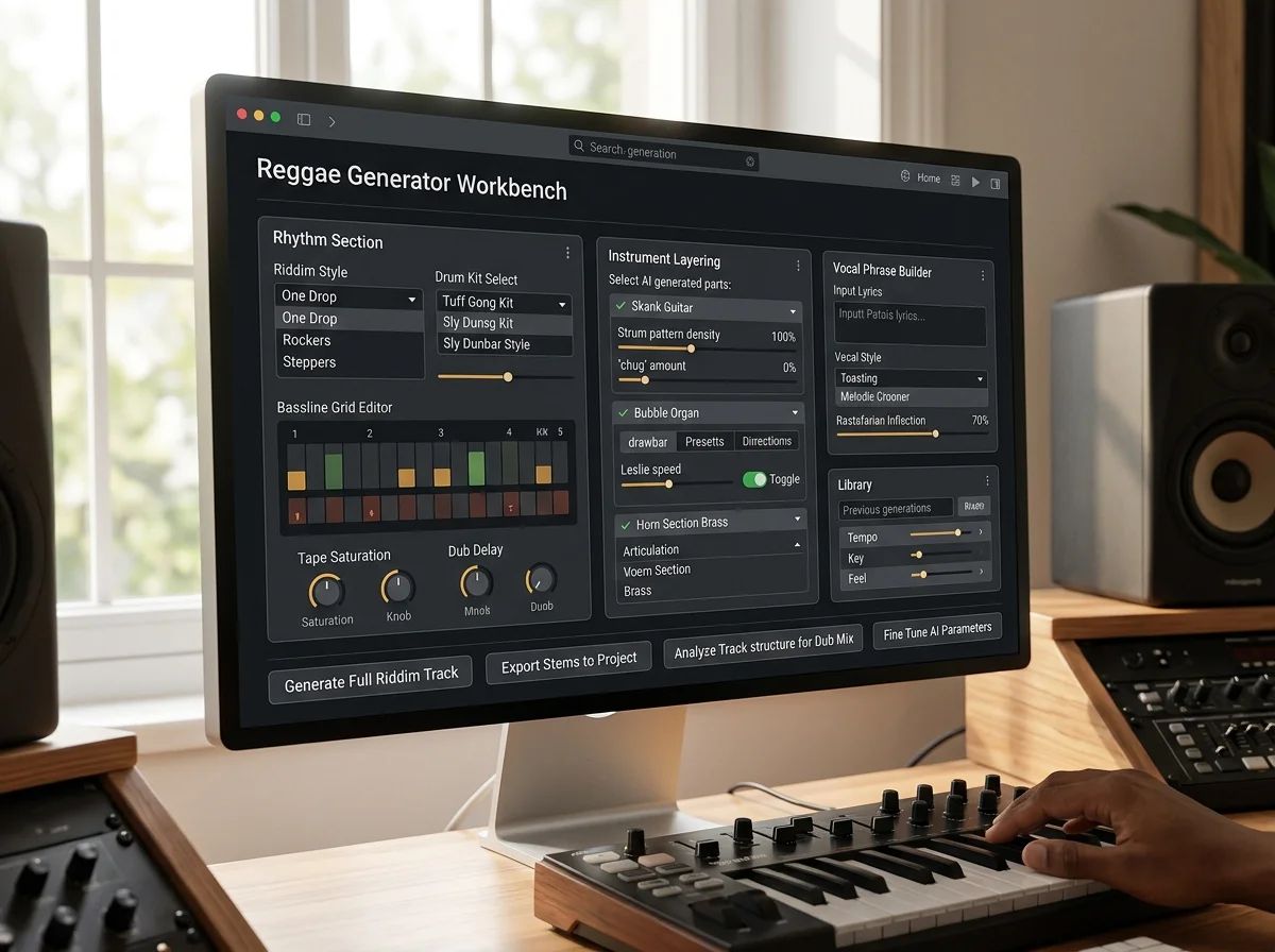 DJ producer preparing a remix or AI song cover version
