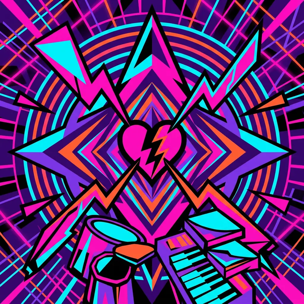 Neon 80s Crush cover art