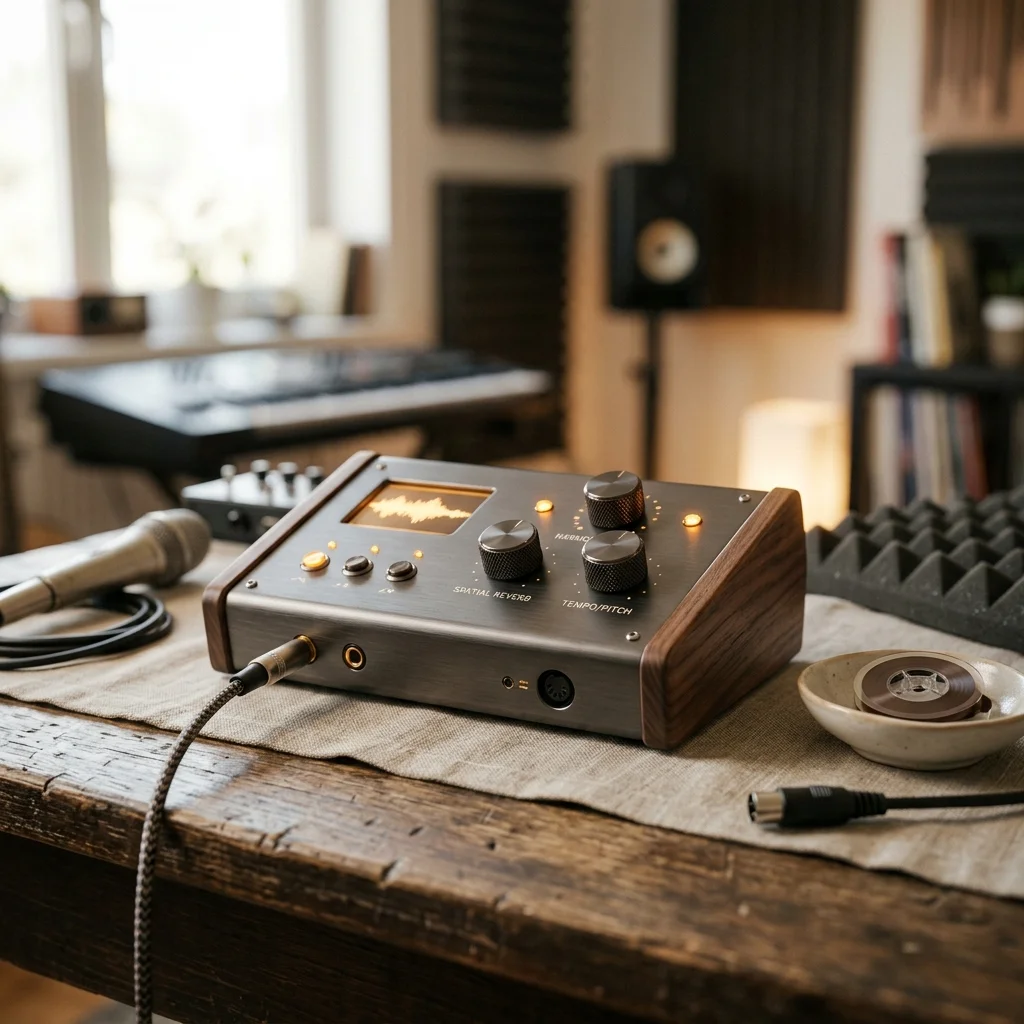 DJ producer preparing a remix or AI song cover version