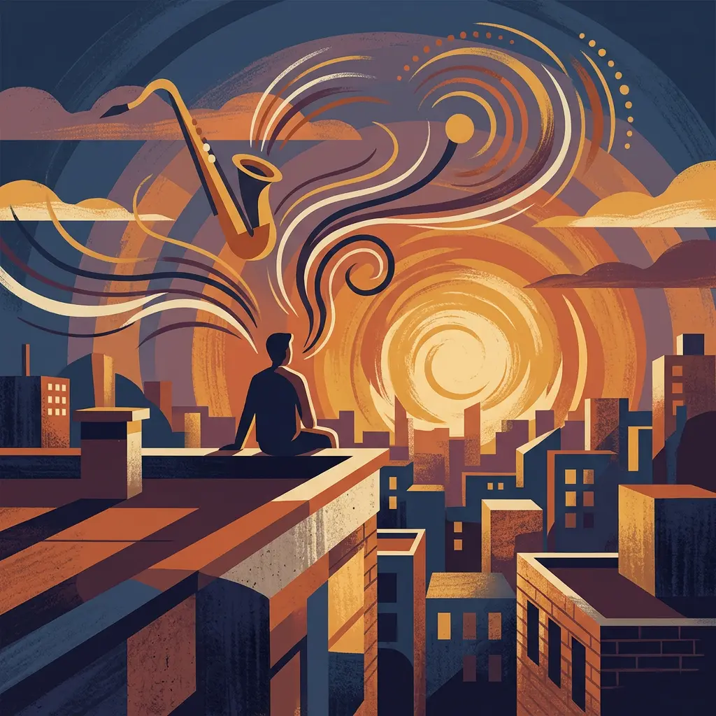 Rooftop Golden Hour cover art