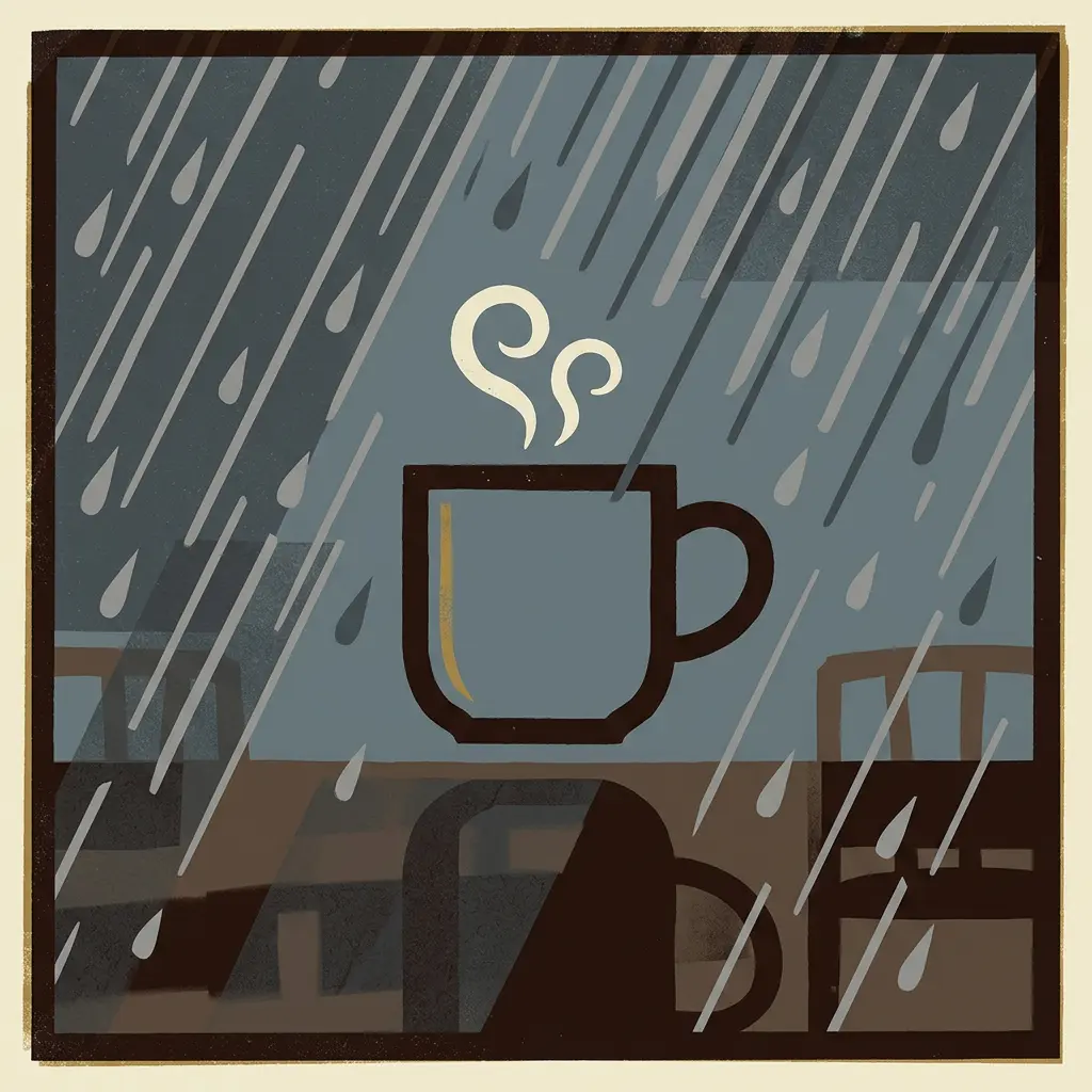 Coffee and Rain cover art