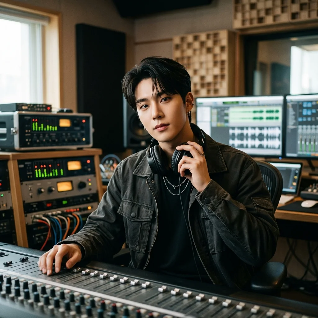 DJ producer preparing a remix or AI song cover version