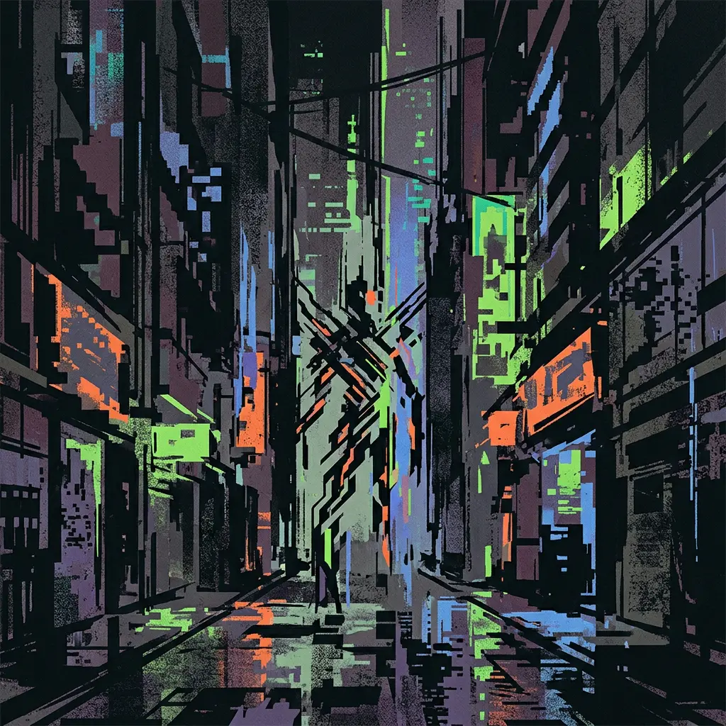 Cyberpunk Alley cover art
