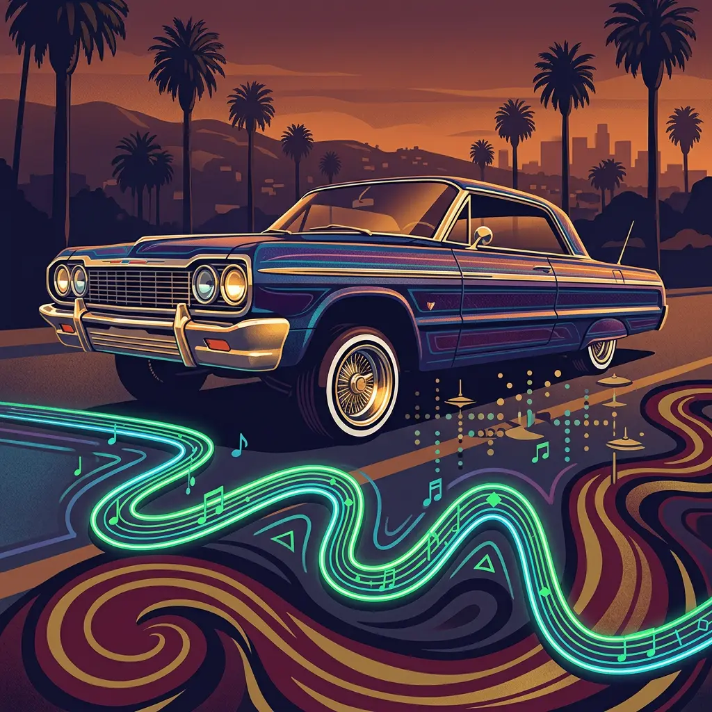 G-Funk Lowrider cover art